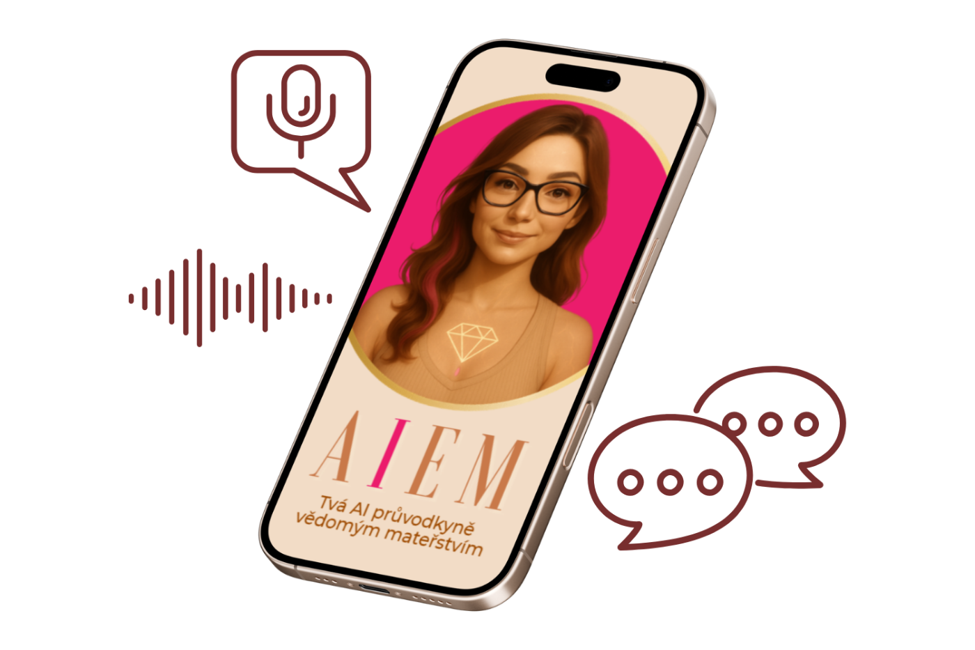 Mockup telefonu AIEM